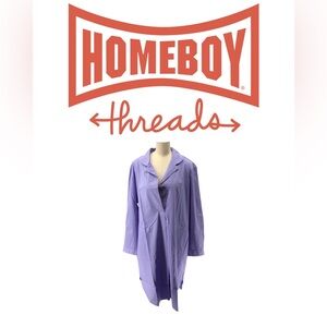 Women's Purple High Low Dress 2XL